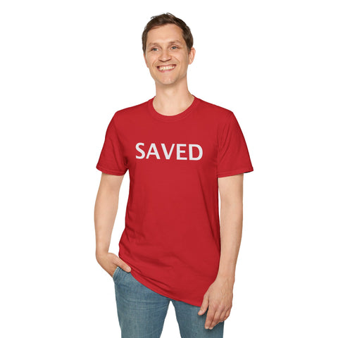 Saved - Unisex shirt (multiple colors available)