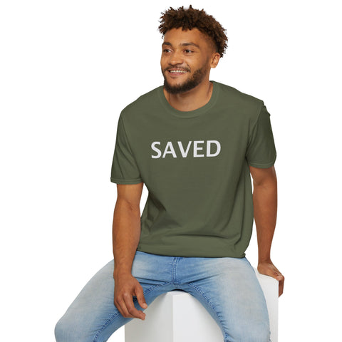 Saved - Unisex shirt (multiple colors available)