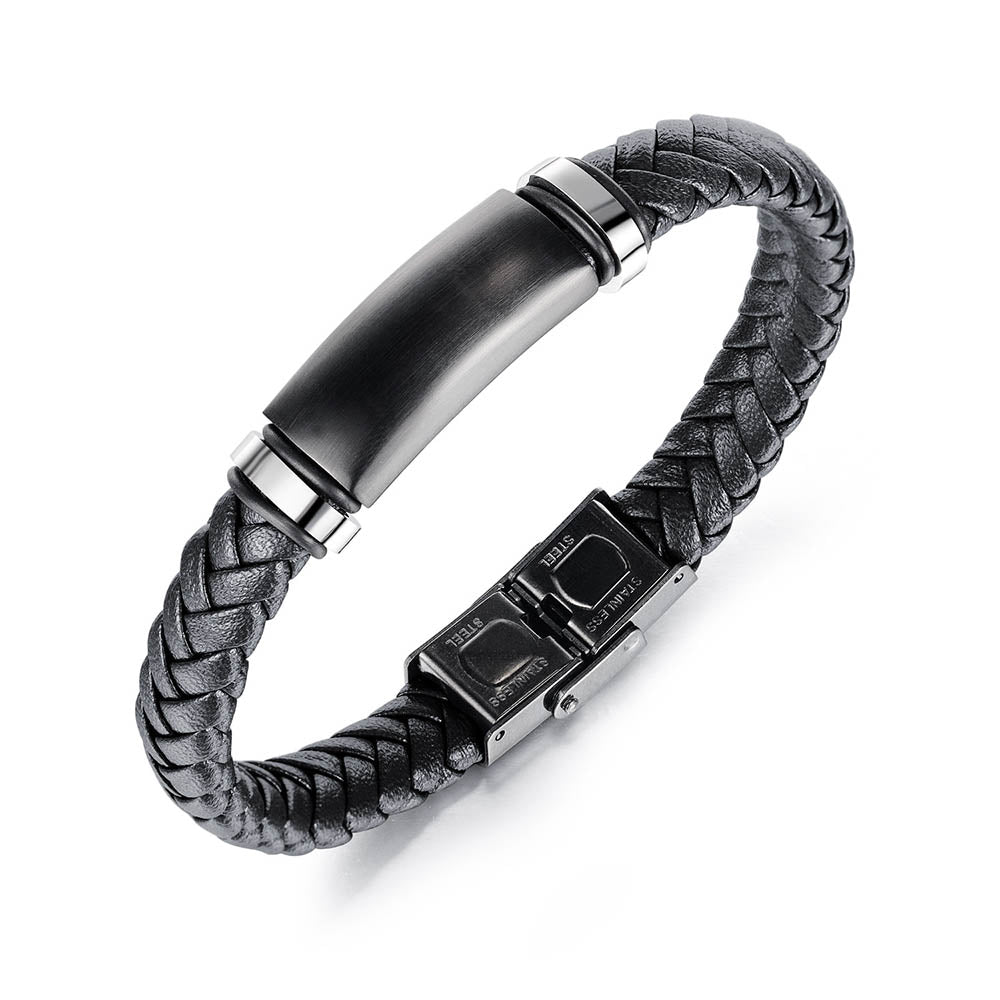 Men's prism bracelet - black – Egard Watch Company