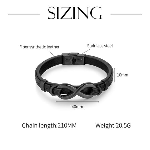 Men's chosen bracelet - black